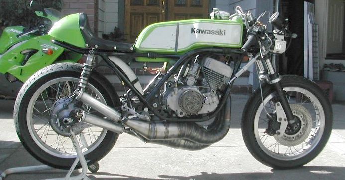 Dave Crussell's roadracer h1r